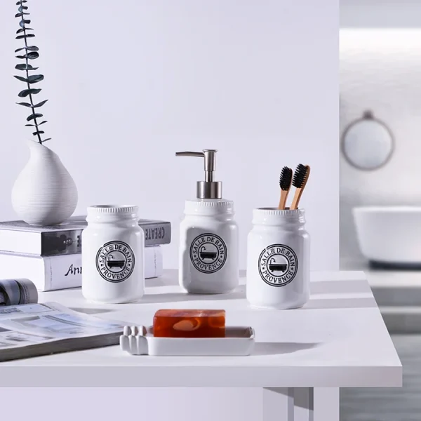 4 piece ceramic bathroom accessories set (1)