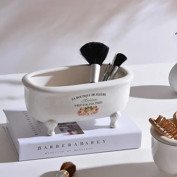 ceramic mini-bathtub organizers (1)