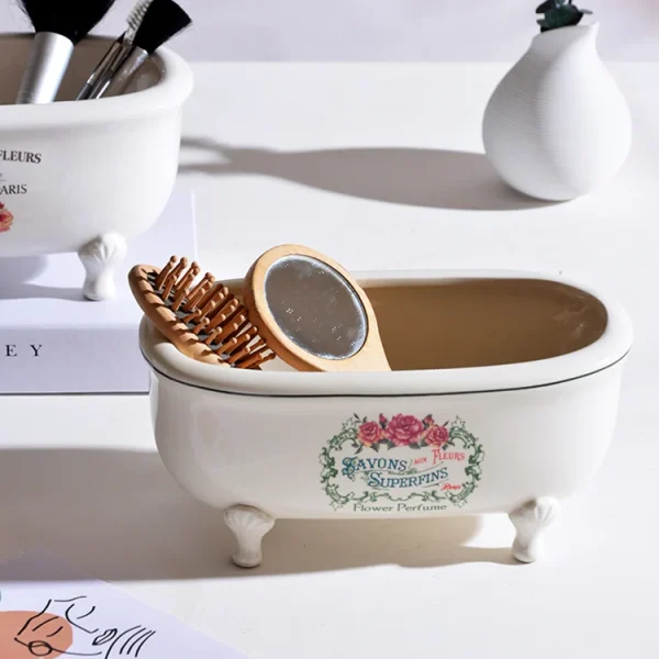 ceramic mini-bathtub organizers (2)