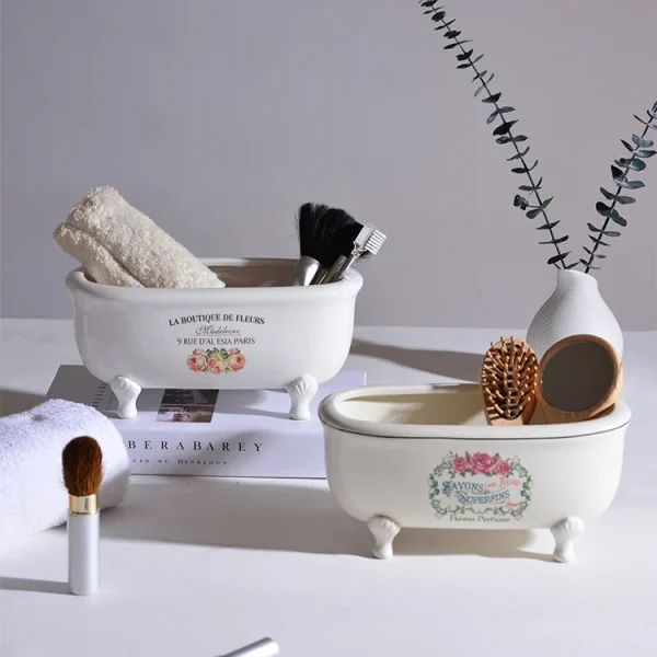 ceramic mini-bathtub organizers (3)