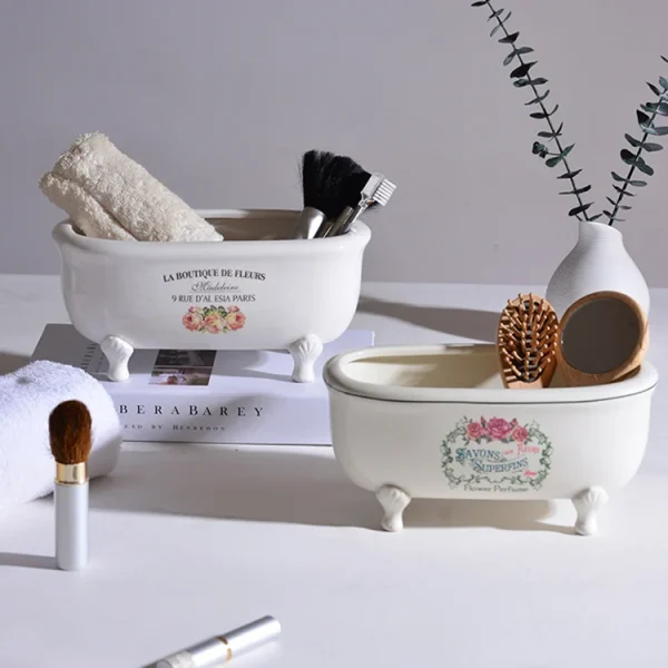 ceramic mini-bathtub organizers (5)