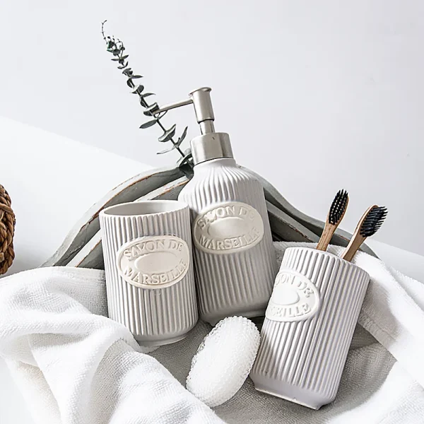 wholesale 7-Piece ceramic Bathroom Set (5)