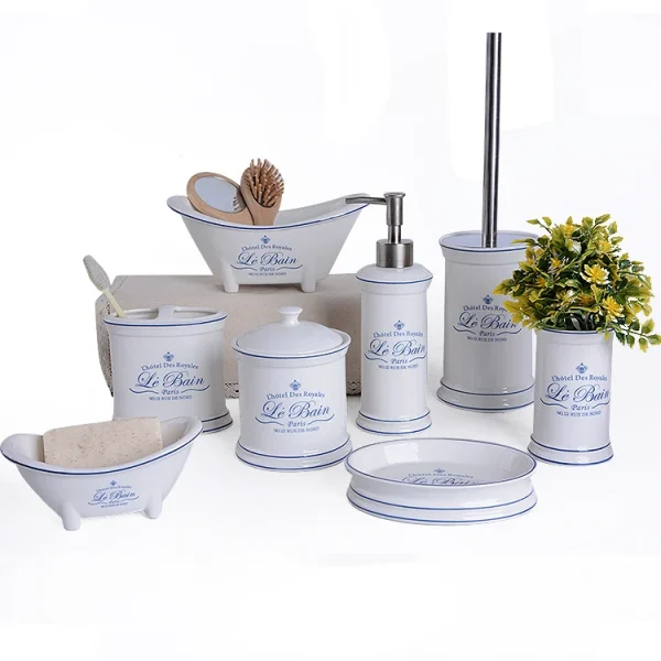 wholesale ceramic bathroom accessories sets (6)