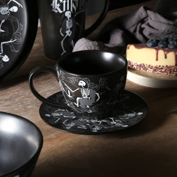 wholesale ceramic dinnerware set_skull style (2)