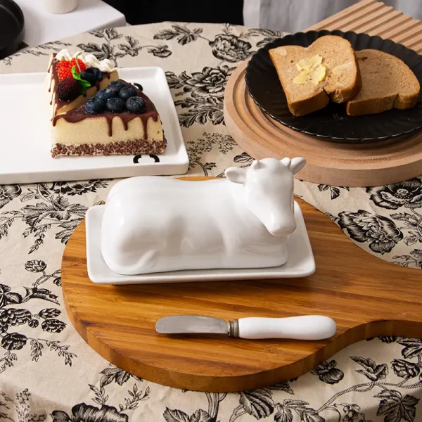 bulk ceramic butter dishes(4)