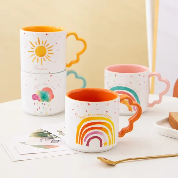 バルクかわいいセラミックマグカップ4