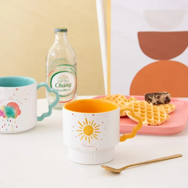 bulk cute ceramic mug 5