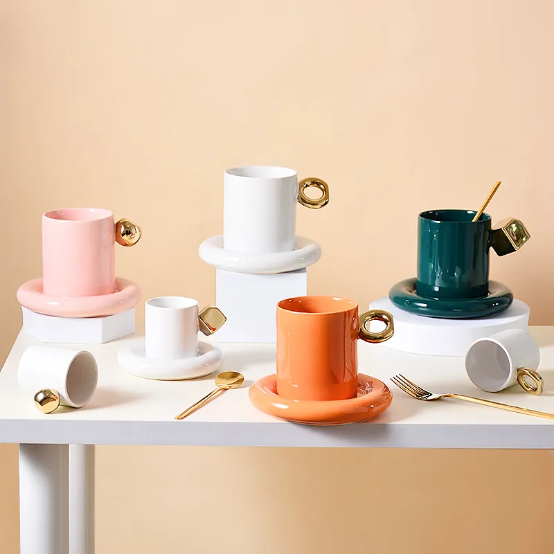 bulk elegant ceramic coffee cup 2