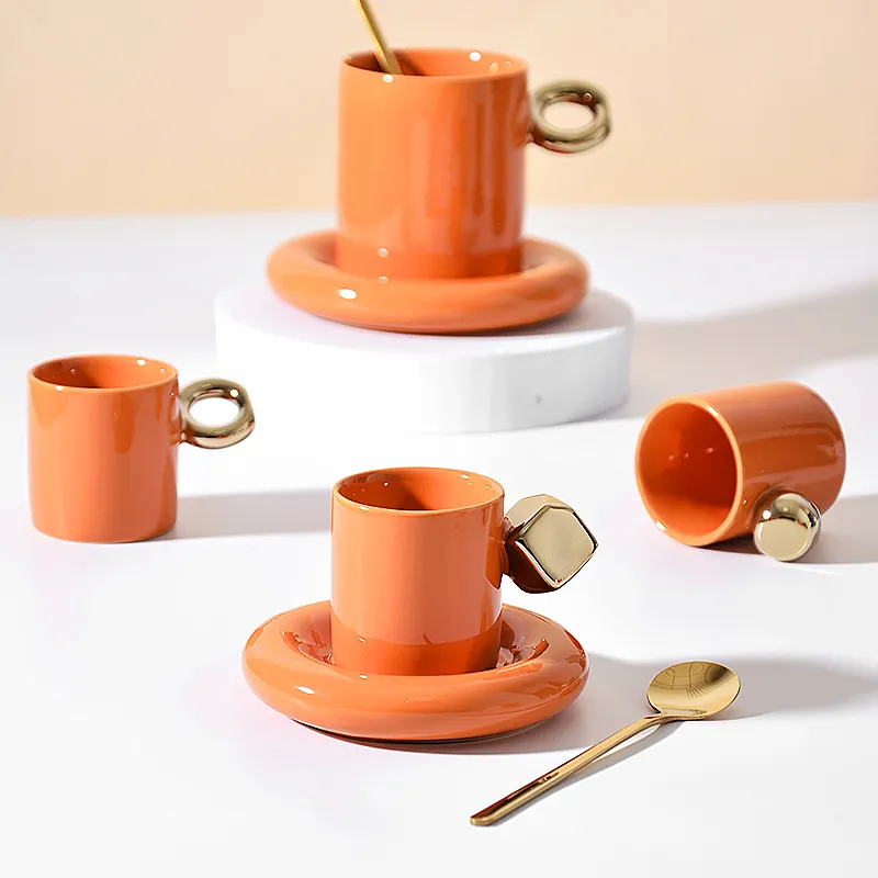 bulk elegant ceramic coffee cup 5