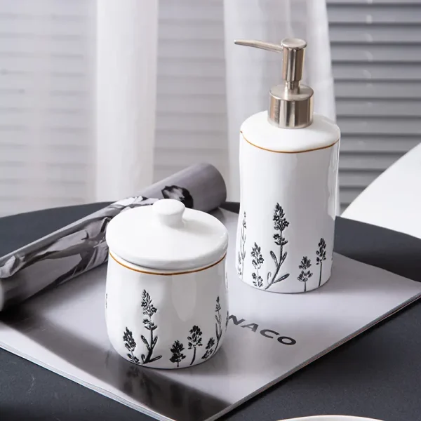 wholesale 6-piece ceramic bathroom accessories set (4)