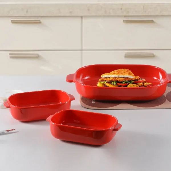 wholesale ceramic baking dish set (1)