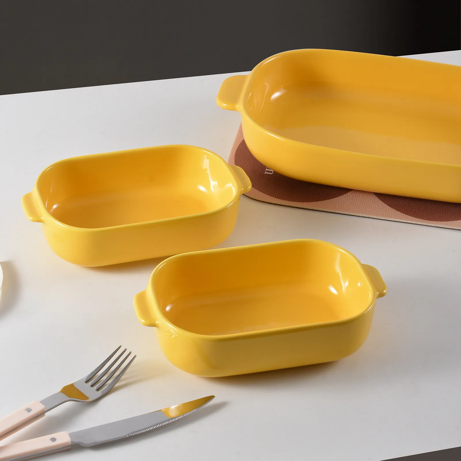 wholesale ceramic baking dish set (3)