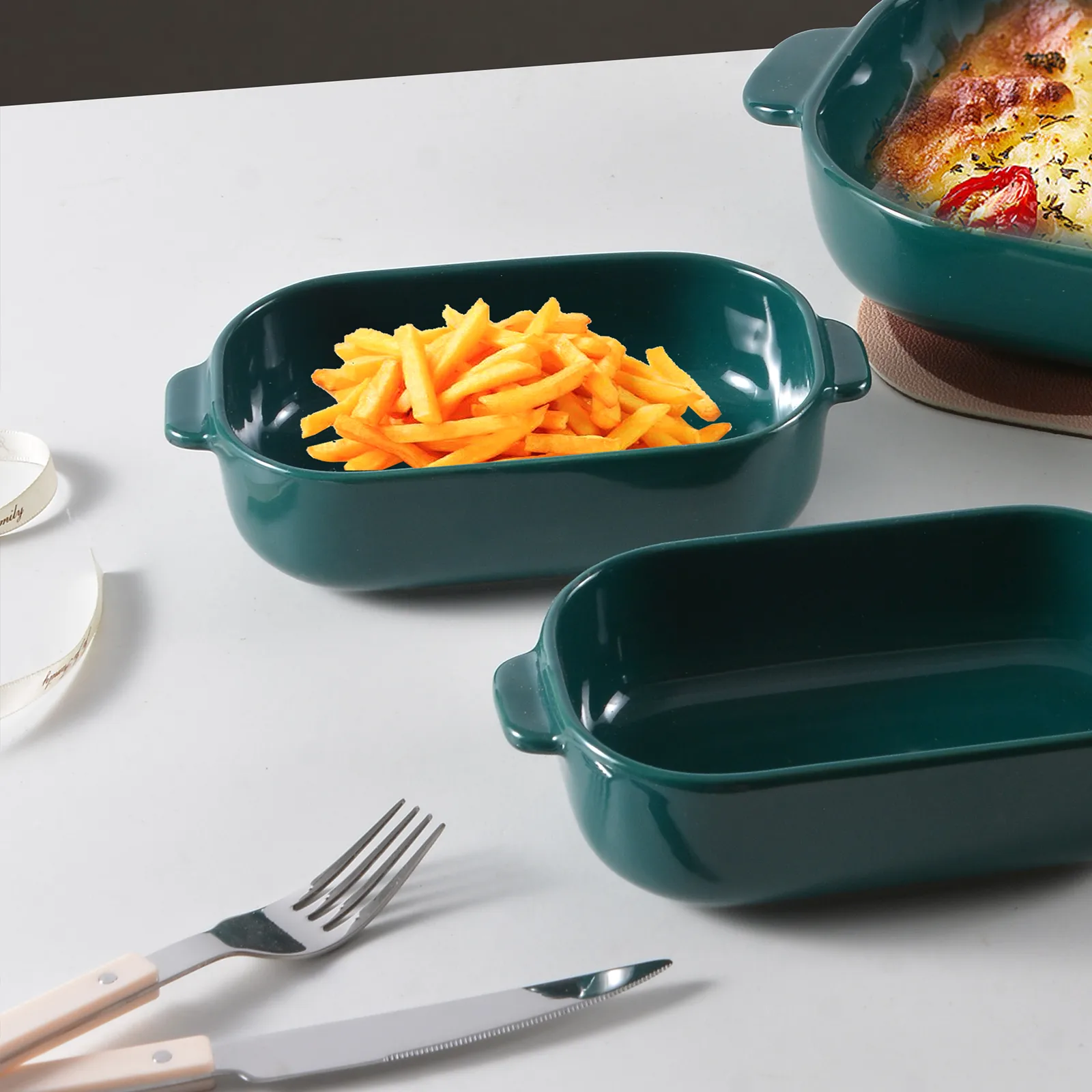 wholesale ceramic baking dish set (5)