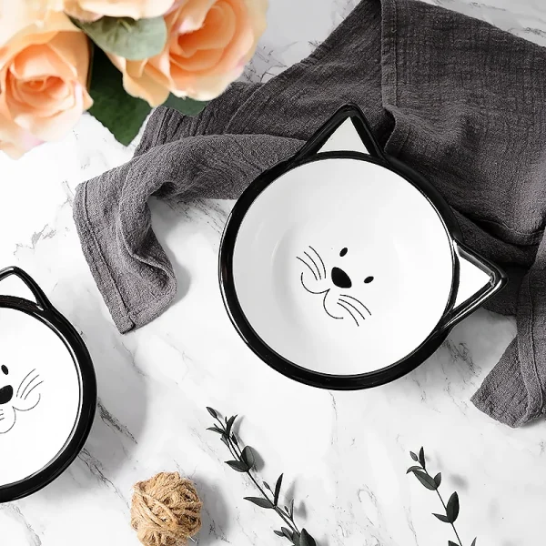 wholesale ceramic cat bowl (1)