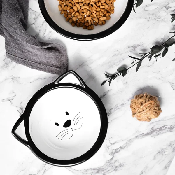 wholesale ceramic cat bowl (2)