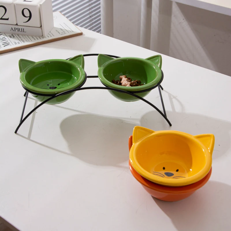 wholesale ceramic cat bowl (2)
