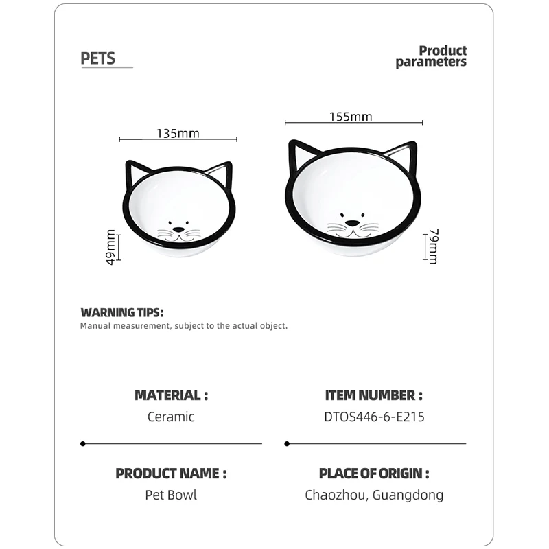 wholesale ceramic cat bowl (6)