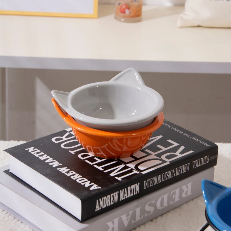 wholesale ceramic cat bowl (6)