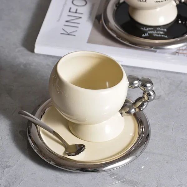 wholesale luxury ceramic coffee cup 4