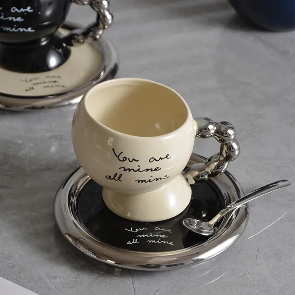 wholesale luxury ceramic coffee cup 5