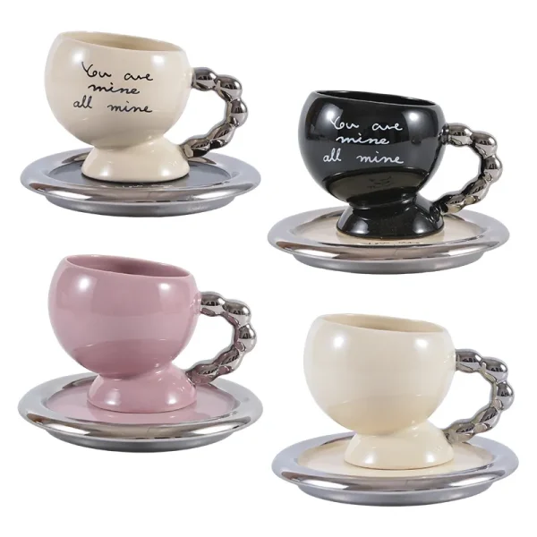 wholesale luxury ceramic coffee cup 6
