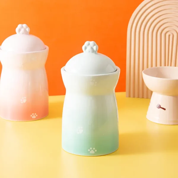 wholesale pet food storage jars (2)