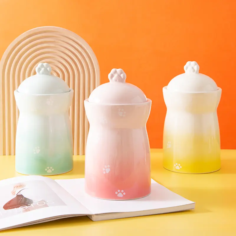 wholesale pet food storage jars (3)