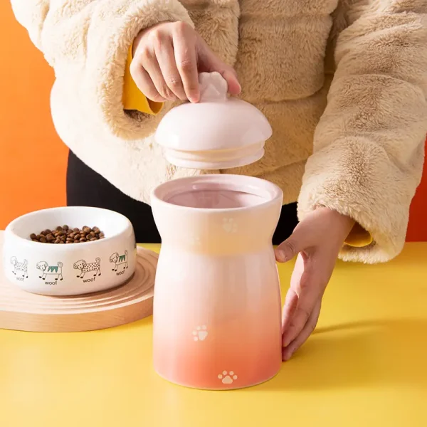 wholesale pet food storage jars (6)