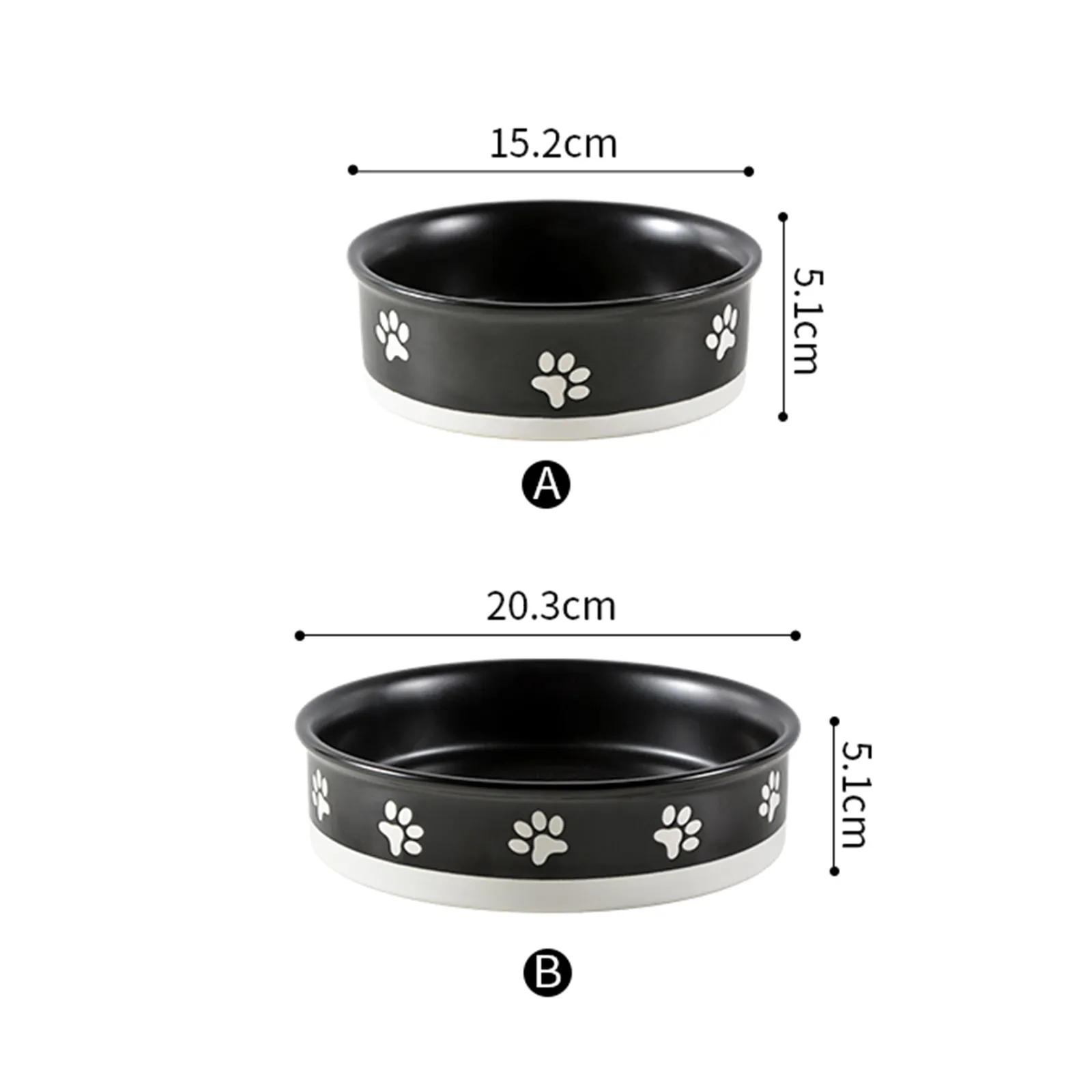 Specifications of ceramic dog bowls