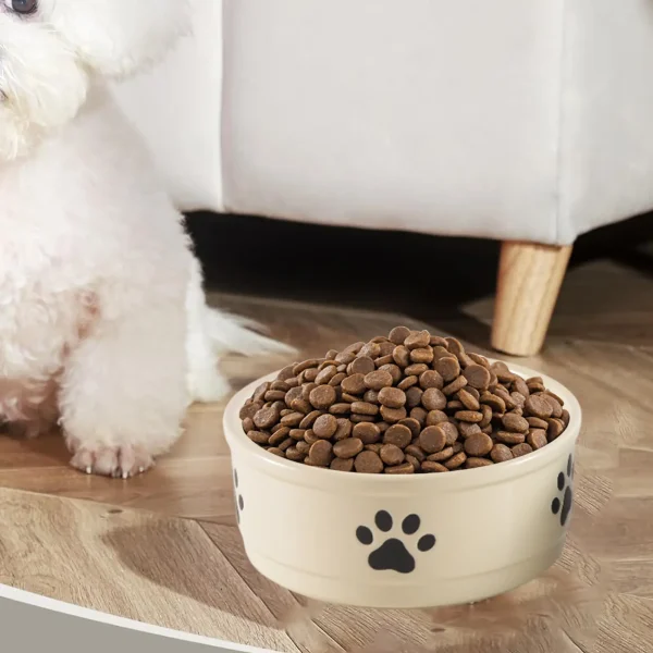 bulk ceramic dog bowls (3)