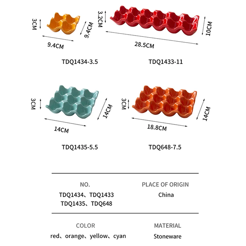 ceramic egg holder specifications