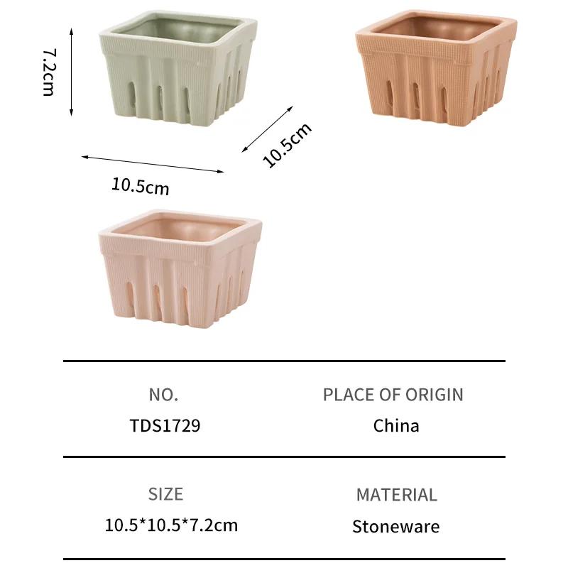 spécifications des passoires à baies en céramique