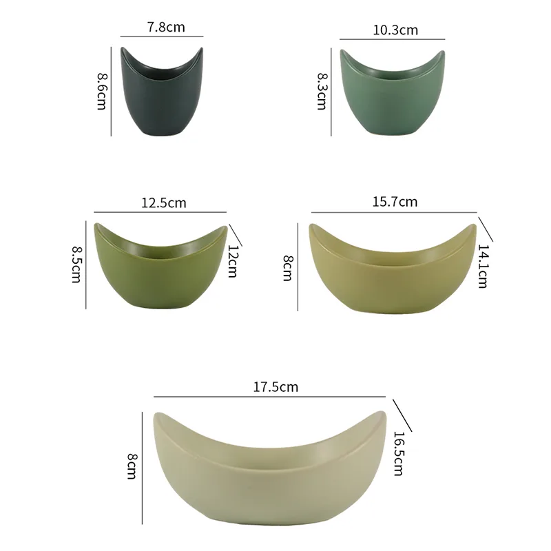 specifications of ceramic nesting bowls