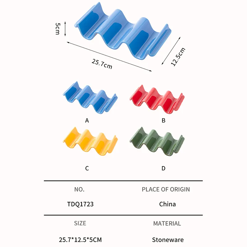specifications of ceramic taco holders