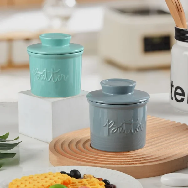 wholesale ceramic butter crock (4)