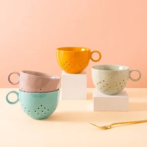 wholesale ceramic colanders with handle (1)