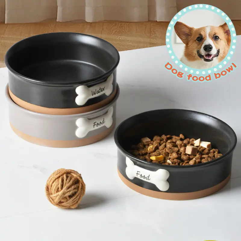 wholesale ceramic dog bowls (1)