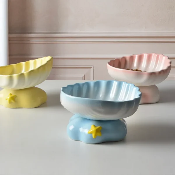 wholesale ceramic elevated pet bowl (3)