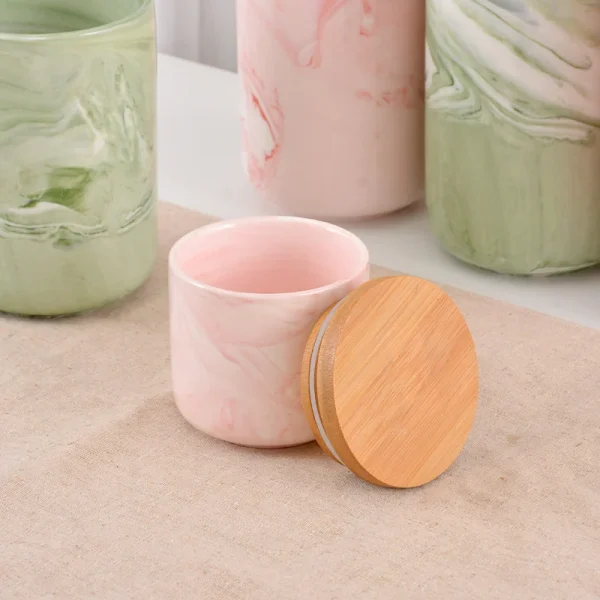 wholesale ceramic food storage canister set (2)