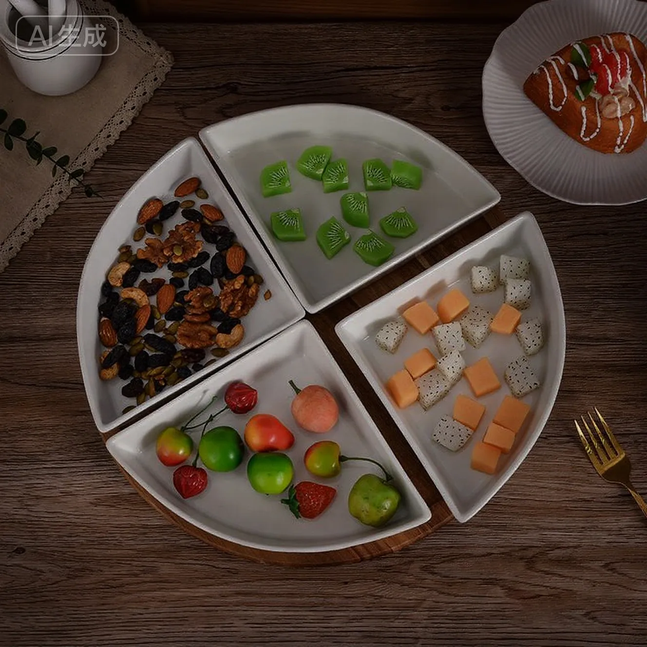 wholesale ceramic snack plates (5)