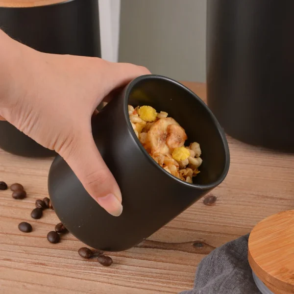 wholesale kitchen ceramic canister set (5)