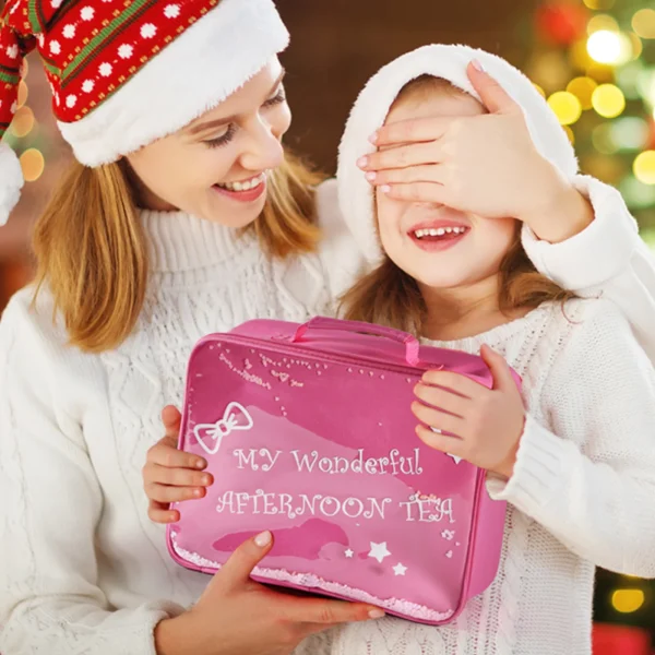 wholesale pink tea set (4)