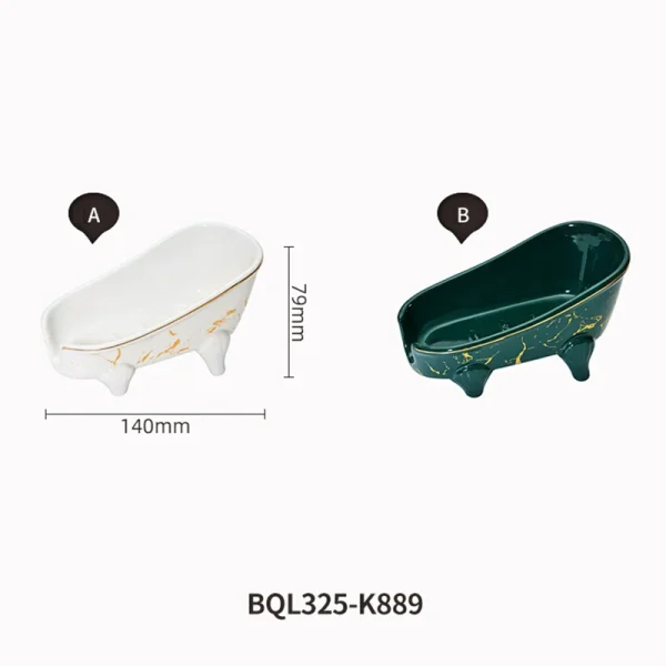 ceramic soap dishes dimensions