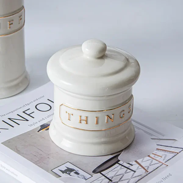 Wholesale Ceramic Bathroom Accessories 7-Piece Set