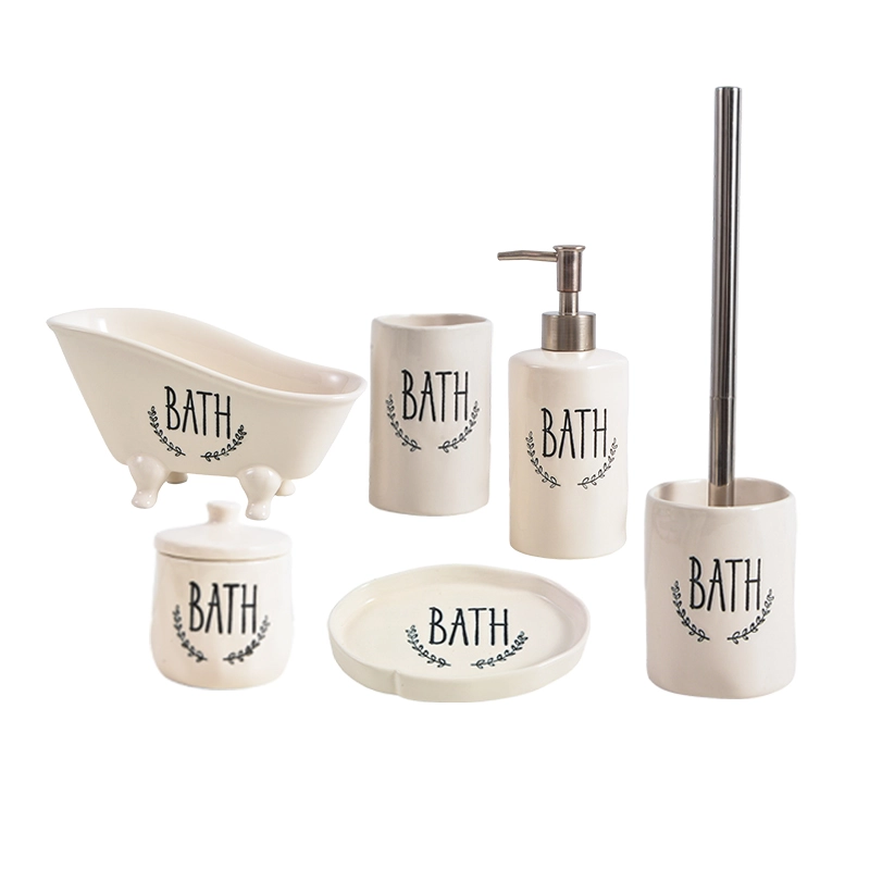 Wholesale 6-Piece Ceramic Bathroom Sets – B2B Bathroom Accessories Manufacturer - Image 6
