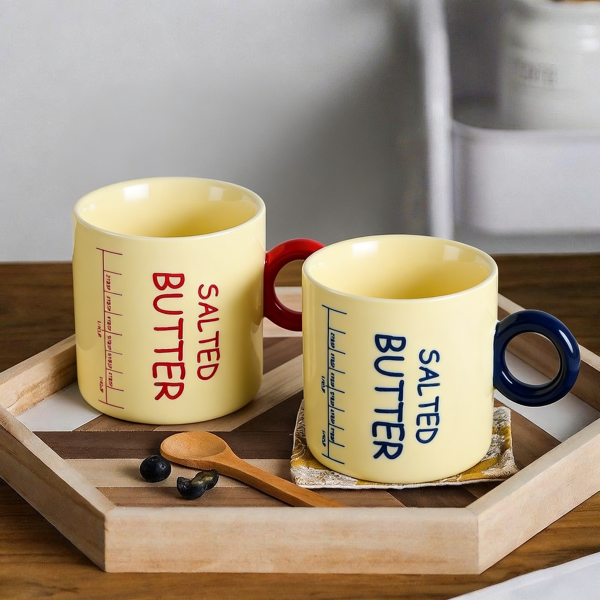 Wholesale Retro Ceramic Mugs – 1980s Aesthetic for Café & Home Décor