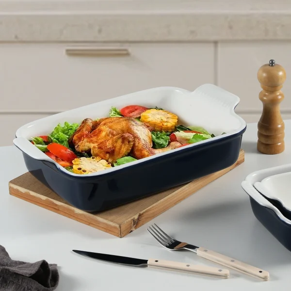 Wholesale Ceramic Baking Dishes – Professional Bakeware Supplier in Various Sizes