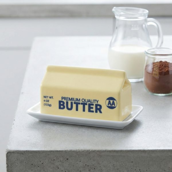Wholesale Milk Carton Shaped Butter Dishes – Fun, High-perceived-value Ceramic Kitchenware Series