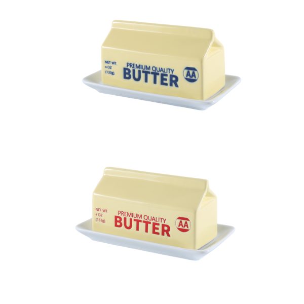 Wholesale Milk Carton Shaped Butter Dishes – Fun, High-perceived-value Ceramic Kitchenware Series