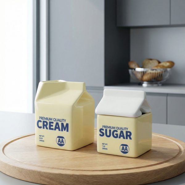 Wholesale Ceramic Milk Cartons, Sugar Jar – Practical Storage & Stylish Decorative Containers